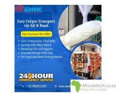 Booking of Corpse Transportation in Patna is Available at a Lower Rate with Advanced Amenities