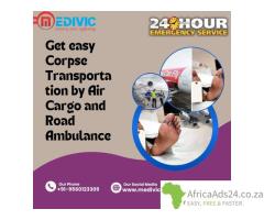 Choose Medivic Mortuary Transport in Kolkata that can carry the dead body