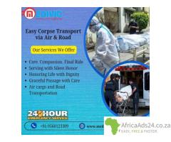 Medivic Hearse Transportation in Varanasi Is an Excellent Substitute Provider