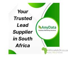High-Quality Business & Consumer Lead Lists in South Africa | Any Data