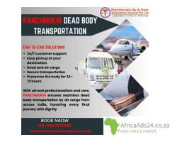 Panchmukhi Dead Body Transfer in Ranchi by Air Cargo – Take Advantage of Our Mortuary Box Service