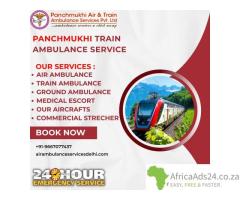 Book Panchmukhi Train Ambulance Service in Ranchi to Reliable and Acute Transfer