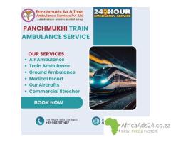 Pick Panchmukhi Train Ambulance Service in Patna with Acute and Reliable Transfer Your Patient