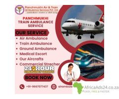 Hire Panchmukhi Train Ambulance Service in Delhi with High-Tech Medical Facility