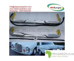 Mercedes W108 W109 EU Style Bumpers With Rubber