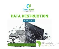 Secure Data Destruction in UAE- Clear Earth Recycle
