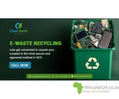 Clear Earth Recycle | E-Waste Recycling in UAE ♻️ Safe, Fast & Compliant Electronics Disposal